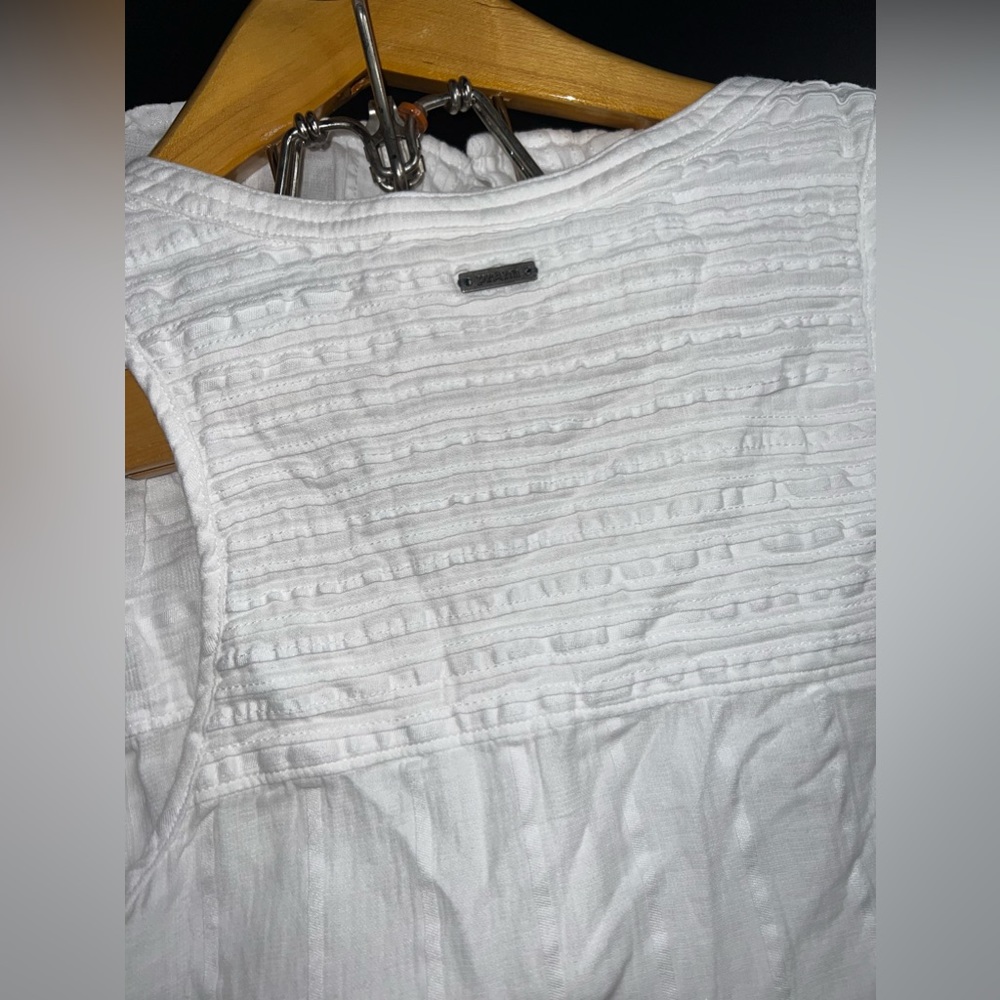 Prana Nieves Women’s Tank Soft White Size XL  GUC - Picture 9 of 11